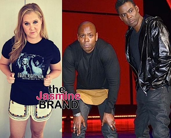 Amy Schumer: I Didn’t Ask To Be Paid As Much As Chris Rock & Dave Chappelle!