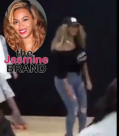 Beyonce Roller Skates in LA! Jay-Z Watches On Sidelines [VIDEO]