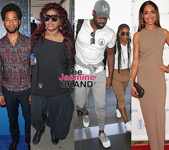 Nicole Murphy, Rachel Lindsay, Jussie Smollett, Chaka Khan, DWade, Gabrielle Union, Gina Torres [Celebrity Stalking]