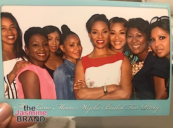 See MC Lyte’s Bridal Tea Party + Jada Pinkett-Smith, Toni Braxton, Lil Mama Attend