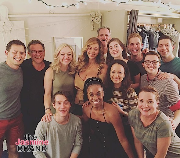 Beyonce Attends Broadway Musical in NYC