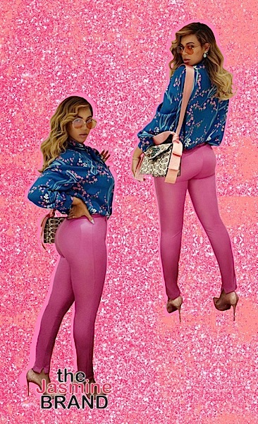 Beyonce Wears Bedazzled Gucci Balenciaga Outfit