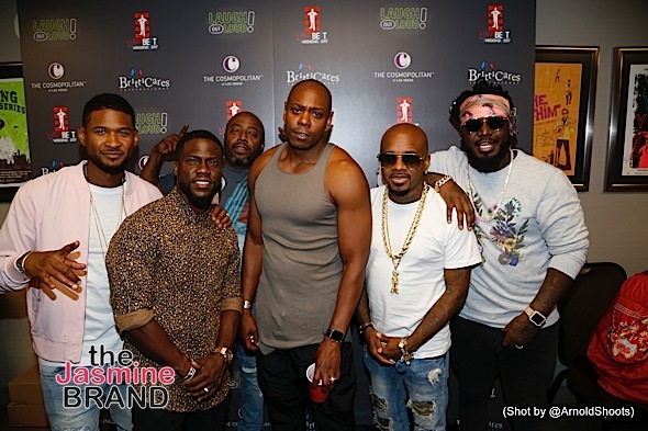 Kevin Hart Heartbeat Weekend: Usher, Donnell Rawlings, Dave Chappelle, Jermaine Dupri, T-Pain Attend