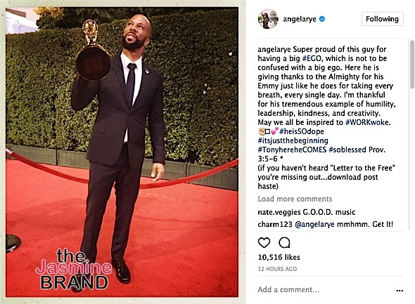 Common & Girlfriend Angela Rye (Sorta) Confirm Relationship + See Her Sweet Message To Actor 