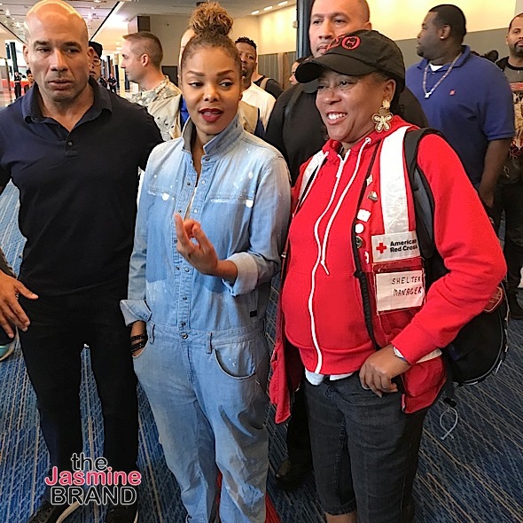 LeBron James & Sons Post-Up, Tamar Braxton & Evelyn Lozada Film ‘Hip Hop Squares’ + Janet Jackson Visits Hurricane Harvey Survivors