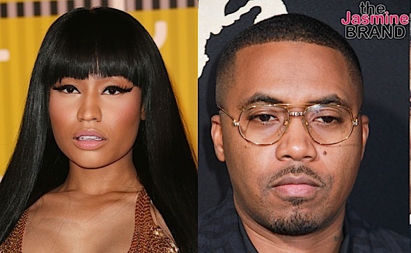 Nas Kisses Nicki Minaj At Private Birthday Dinner [VIDEO]