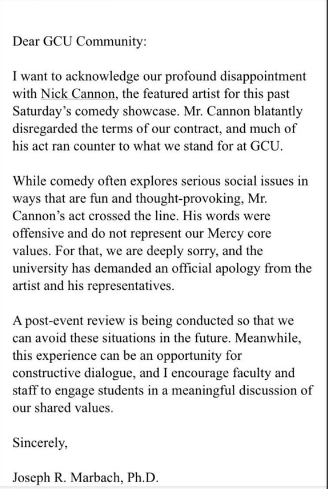 Nick Cannon Tells University: I ain't apologizing for sh*t!