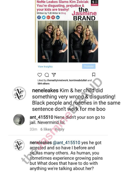 NeNe Leakes & Kim Zolciak Feud Over Roach Video: It fell out your daughter's p*ssy!