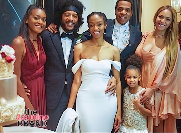 Beyonce, Jay-Z & Blue Ivy Spotted At New Orleans Wedding