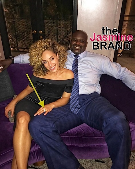 Shaquille O’Neal Sparks Engagement Rumors [Photos]