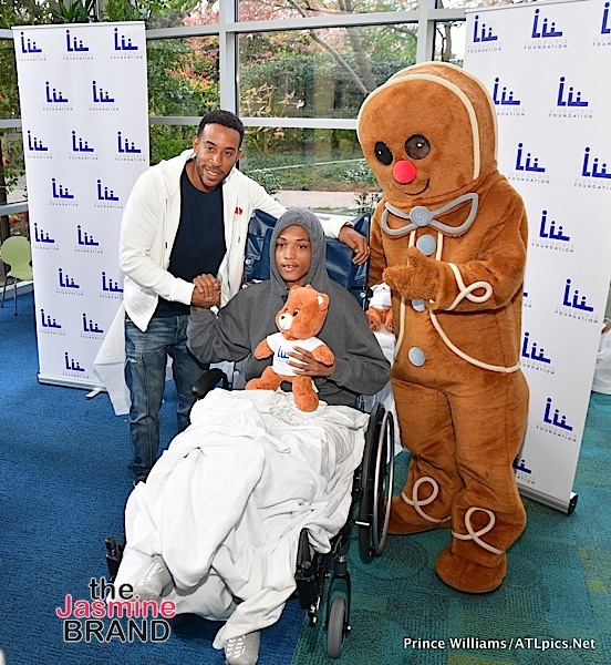 Ludacris Gives Back To Children In ATL Hospital [Photos]
