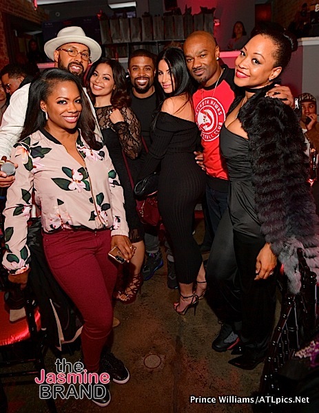 Keshia Knight-Pulliam, Malaysia Pargo, Scrappy & Bambi, Kandi Burruss Spotted At Dinner Party [Celebrity Stalking]