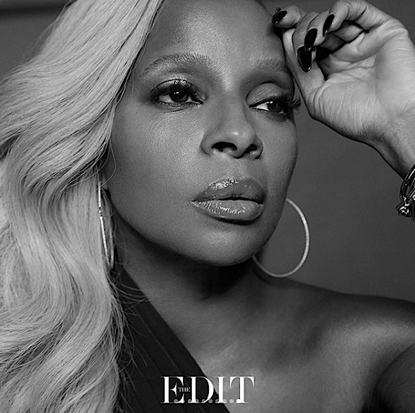 Mary J. Blige For The EDIT Mag [Photos]