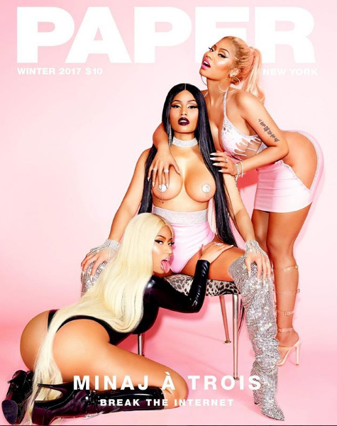 Nicki Minaj Wears Pasties, Has Minaj A Trois w/ Herself + Ex Safaree Reacts