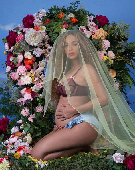 Beyonce’s Scores Most Liked Post On Instagram of 2017 With Twins Pregnancy Announcement Pic