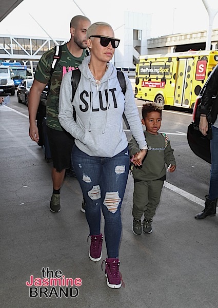 Kim Kardashian, Kris Jenner, Kerry Washington Hit LACMA’s Bash + Amber Rose & Son Spotted At LAX [Spotted. Stalked. Scene.]