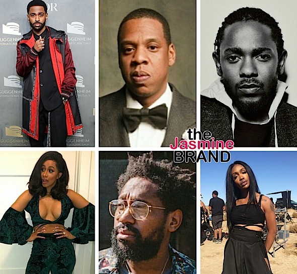 Grammy Nominations: Jay-Z, Kendrick Lamar, Cardi B, SZA, PJ Morton, Big Sean, Migos Land Noms + Complete List