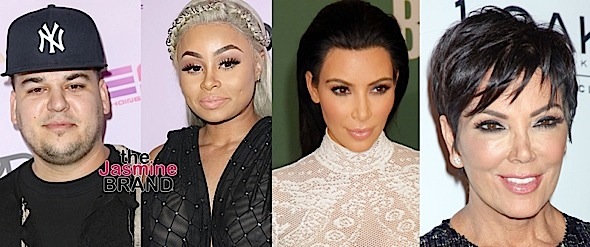 Blac Chyna Now Only Suing Kim Kardashian, Rob Kardashian & Kris Jenner