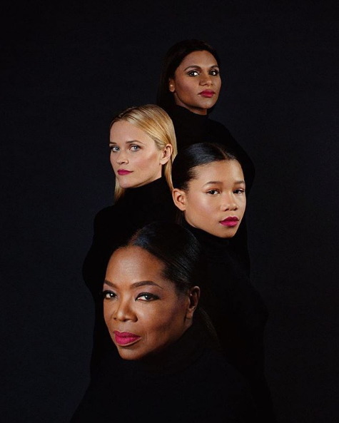 Oprah, Mindy Kaling, Storm Reid & Reese Witherspoon For TIME