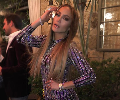 J.Lo Hosts Dinner Party In Gucci [Celebrity Fashion]