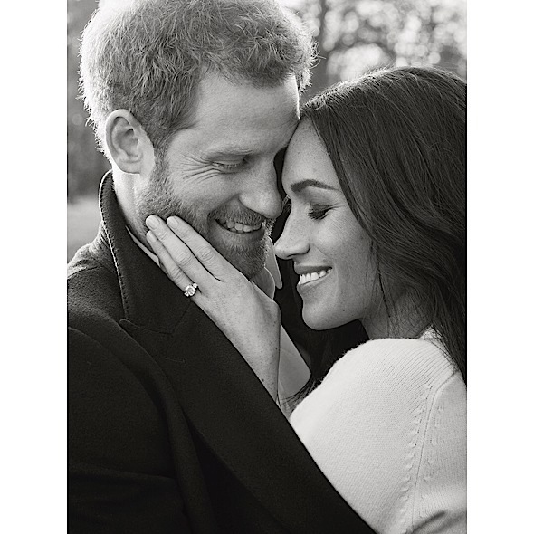 Prince Harry & Meghan Markle Release Engagement Photos