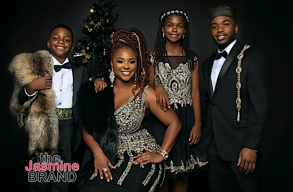 Torrei Hart Channels ‘Coming To America’ For Holiday Photos