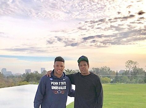 Jay-Z Spotted at Bel-Air Mansion Celebrating New Roc Nation Sports Signee