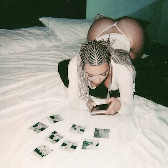 Kim Kardashian Transforms Into A Naked Bo Derek + Lindsay Lohan’s Petty Reaction