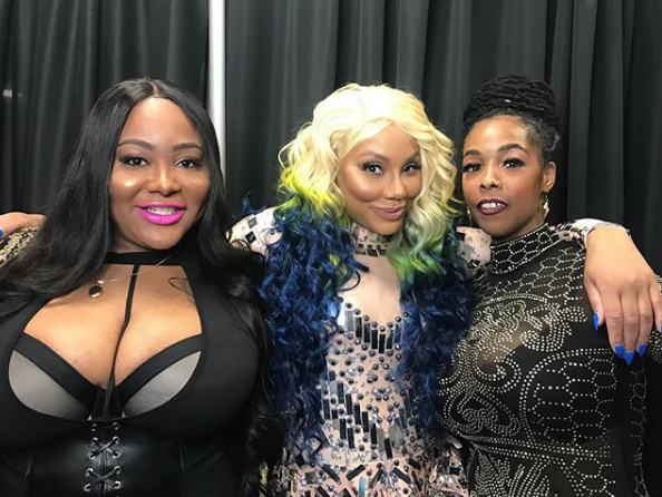 Tamar Braxton’s BFF Explains Why She Tried To Bring Khia On Stage + Reveals Reason Vincent Herbert Was At Concert