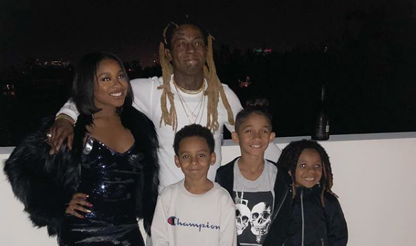 NeYo’s Wife Shows Off Growing Baby Bump, Lil Wayne Poses w/ All 4 Kids + Eva Marcille