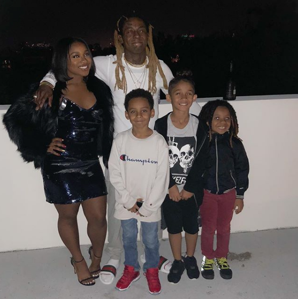 NeYo’s Wife Shows Off Growing Baby Bump, Lil Wayne Poses w/ All 4 Kids + Eva Marcille