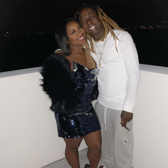 NeYo's Wife Shows Off Growing Baby Bump, Lil Wayne Poses w/ All 4 Kids ...