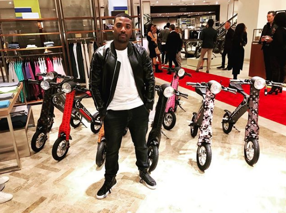 Ray j scoot e cheap bike deal