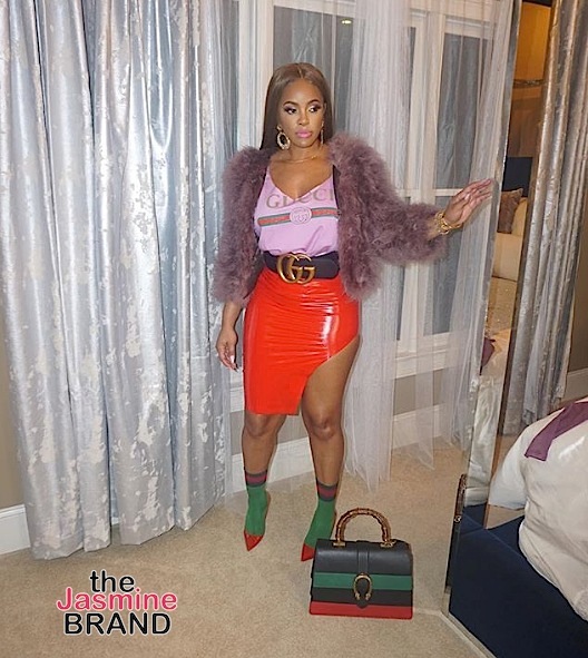 Draya Michele In Marc Jacobs + Malaysia Pargo & J.Lo In Gucci ...
