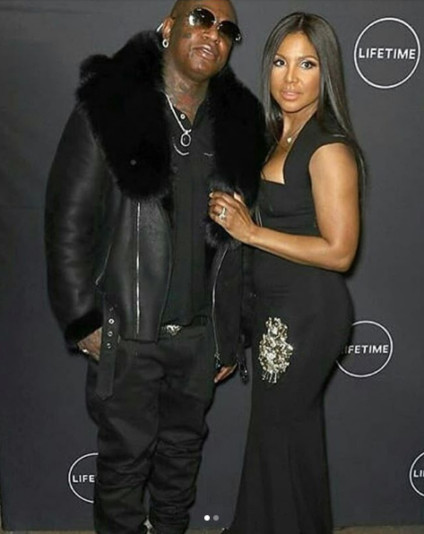 Toni Braxton Hits Red Carpet w/ Rumored Husband Birdman & Massive Ring