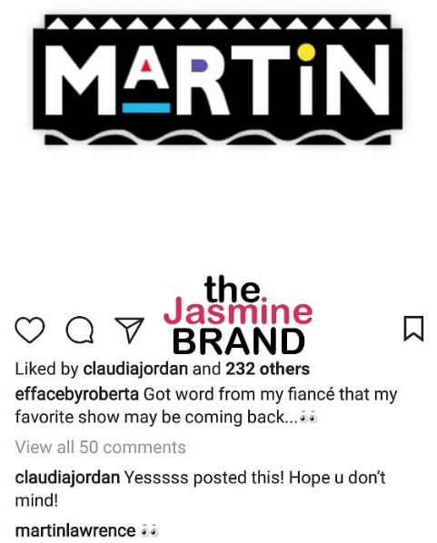 'Martin' Sitcom May Return