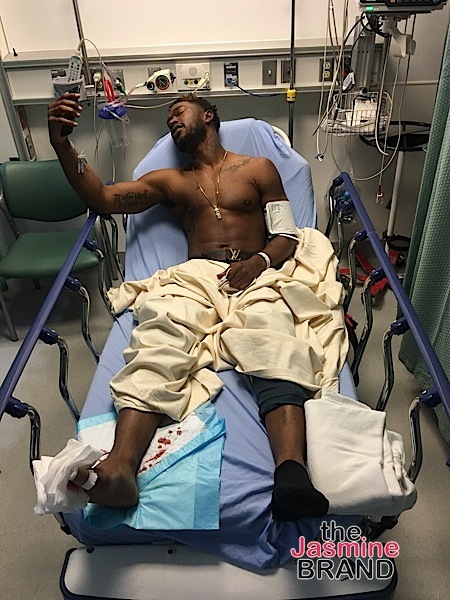 Kevin McCall Prays For Person Who Shot Him In The Foot
