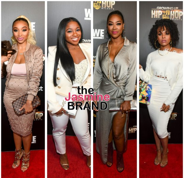 “Growing Up Hip Hop Atlanta” Premiere: Da Brat, Trina & Towanda Braxton, Mama June, Jermaine Dupri Attend [Photos]