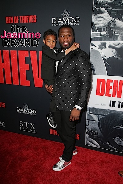 50 Cent & Son Hit Red Carpet, Taraji P. Henson & Laverne Cox Lip Sync +  Blac Chyna, Kourtney Kardashian & Mel B At LAX [Celebrity Stalking] -  theJasmineBRAND