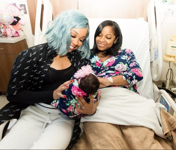 Toya Wright Debuts Newborn Daughter Reign [Photos]