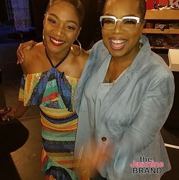 Tiffany Haddish: I Cried When I Met Oprah & Asked Her To Be My Auntie