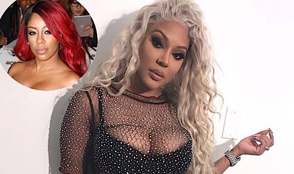 Ouch! K.Michelle Lied About Butt Reduction, Got Nose Job According to Lyrica Anderson