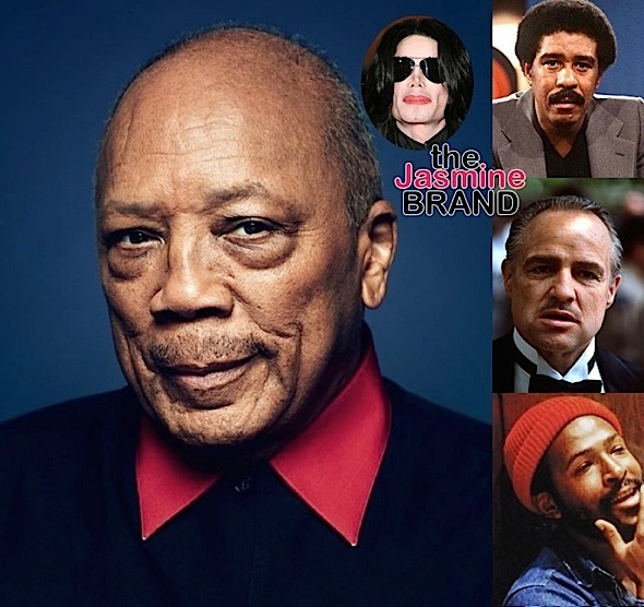 Richard Pryor & Marvin Gaye Had Sex w/ Marlon Brando, According Quincy Jones + Mogul Claims Michael Jackson Stole Other People’s Songs