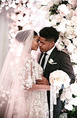 Sterling Shepard married a supermodel and Odell Beckham Jr. was in