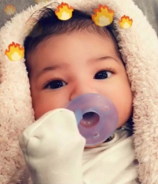 Travis Scott Shares Photo of Baby Stormi + Alexis Skyy Celebrates Preemie Daughter Smiling