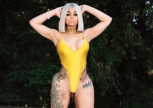 Blac Chyna Serves Hips, Thighs & Tattoos In New Shoot