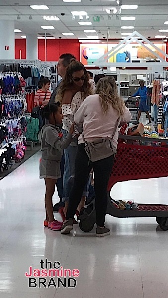 Beyonce & Blue Ivy Spotted At Target