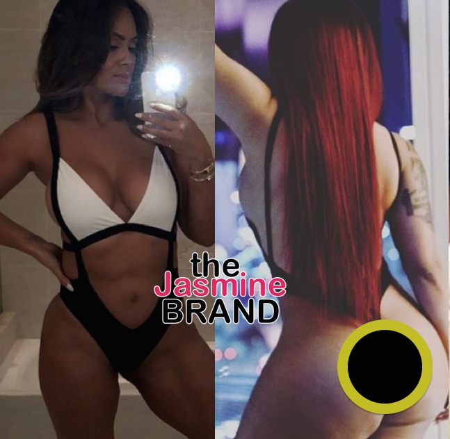 K.Michelle Wears Thong Swimsuit, Revealing Reduced Booty + Evelyn Lozada's Serves Bathroom Bawdy [Photos]