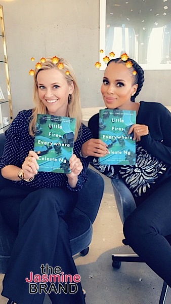 Kerry Washington To Produce & Star In ‘Little Fires Everywhere’ w/ Reese Witherspoon