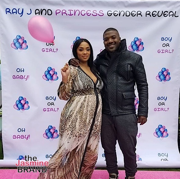 Ray J & Princess Love Throw Gender Reveal Bash [Photos]